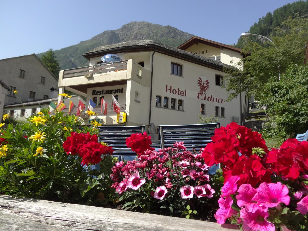 Hotel-Restaurant Grina Simplon Exteriér fotografie