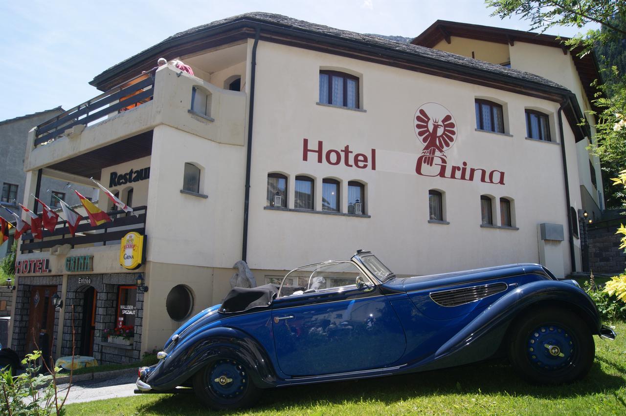 Hotel-Restaurant Grina Simplon Exteriér fotografie